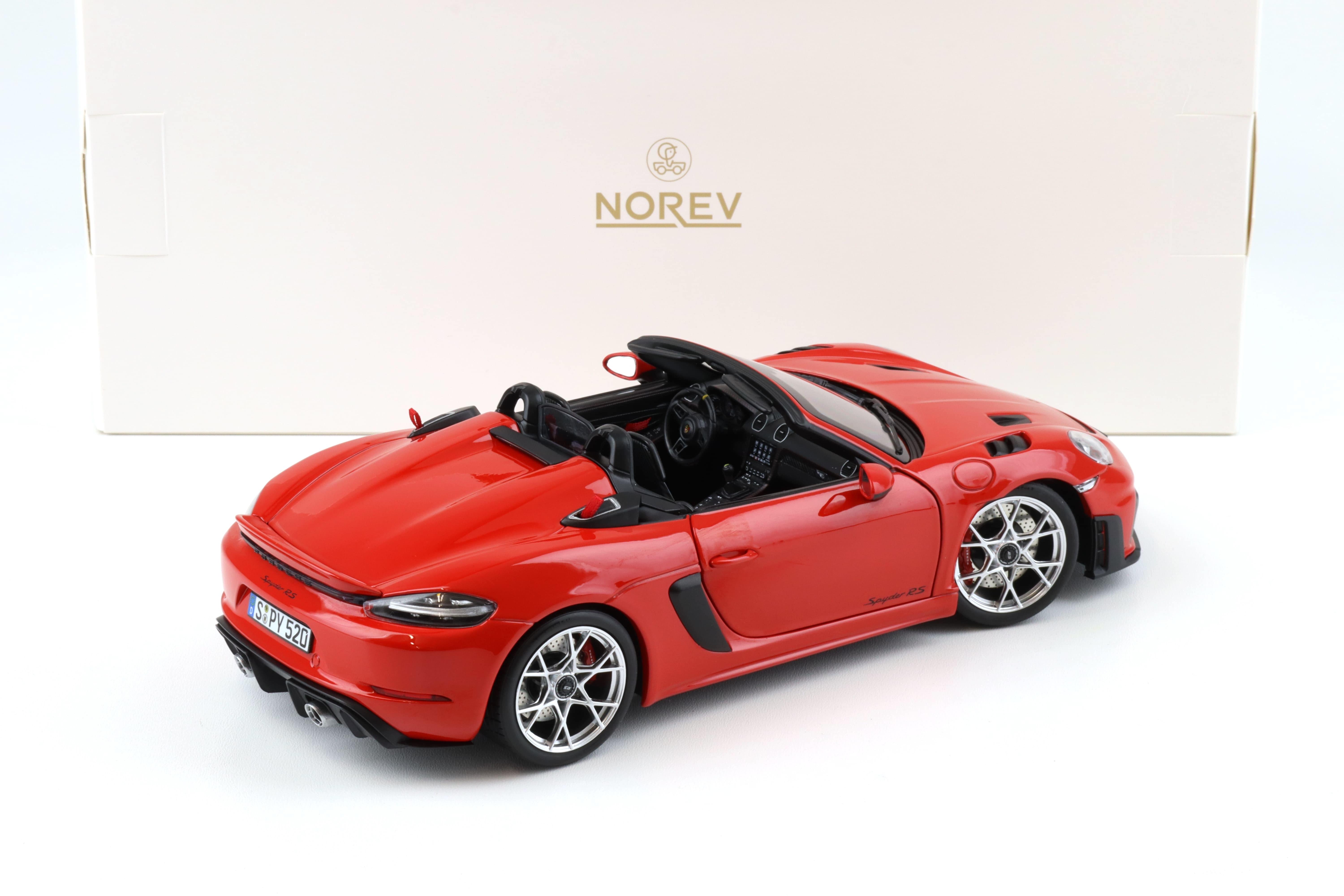 1:18 Norev Porsche 718 Spyder RS 2023 Guards red 