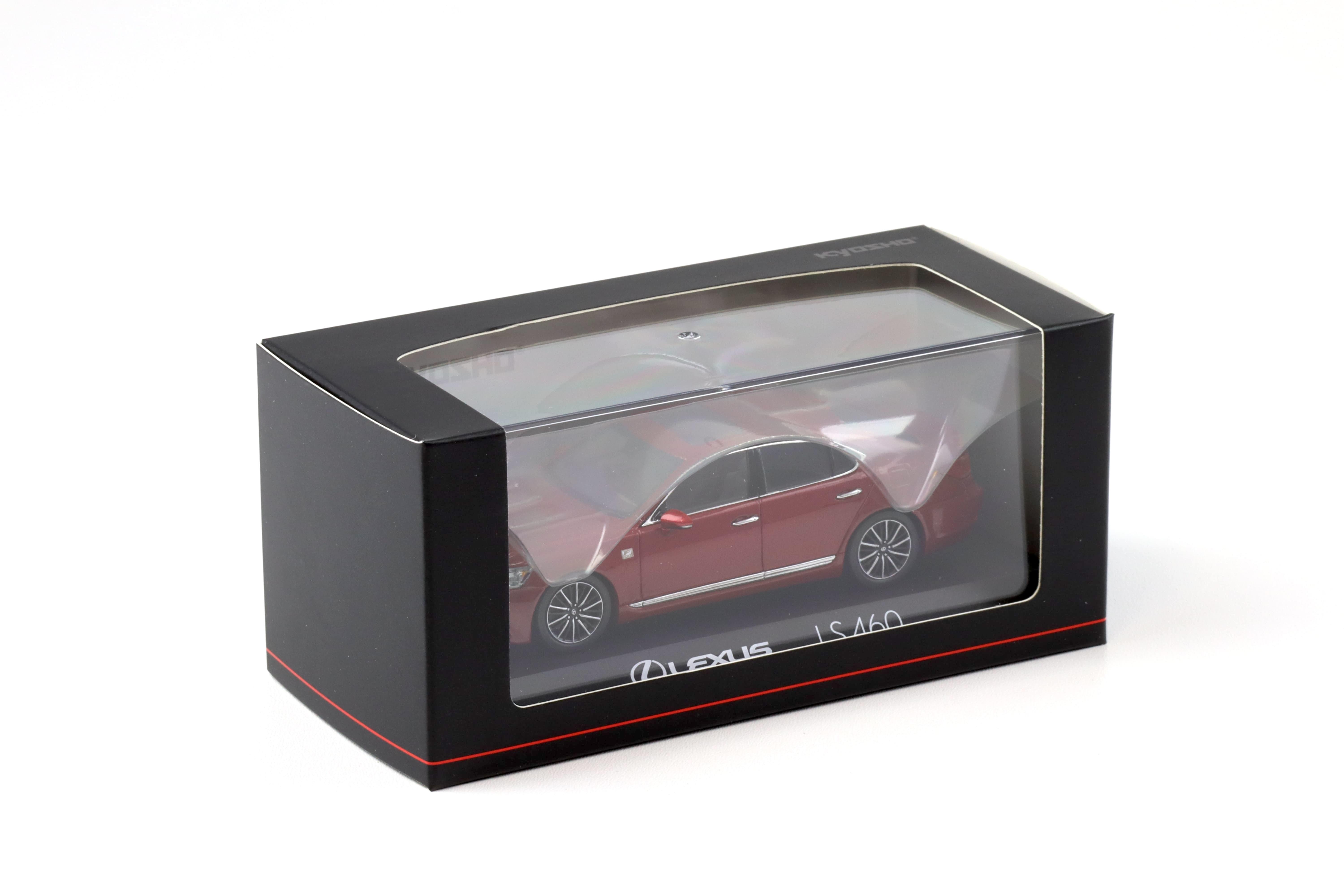 1:43 Kyosho Lexus LS460 F Sport Limousine Red metallic CS. 03659RM