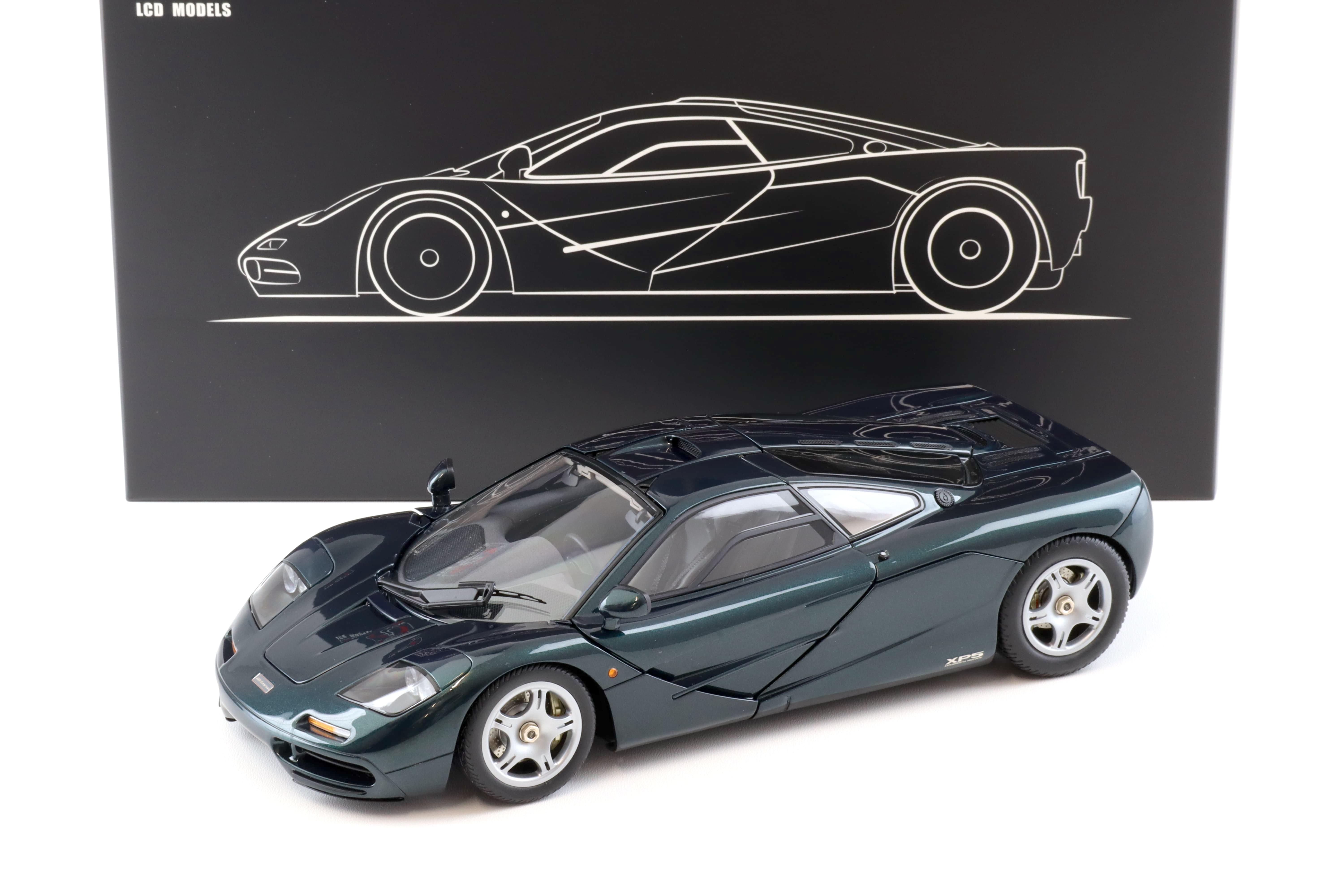 1:18 LCD Models McLaren F1 Road Car XP5 green metallic 1995 LCD18014-GR