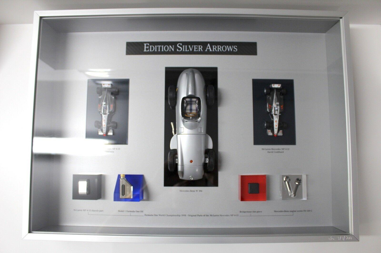 Mercedes-Benz Edition SILVER ARROWS SET 1998 1:43 &1:18 Limited Edition 373/500 Mercedes-Benz Edition SILVER ARROWS SET 1998 1:43 &1:18 Limited Edition 373/500