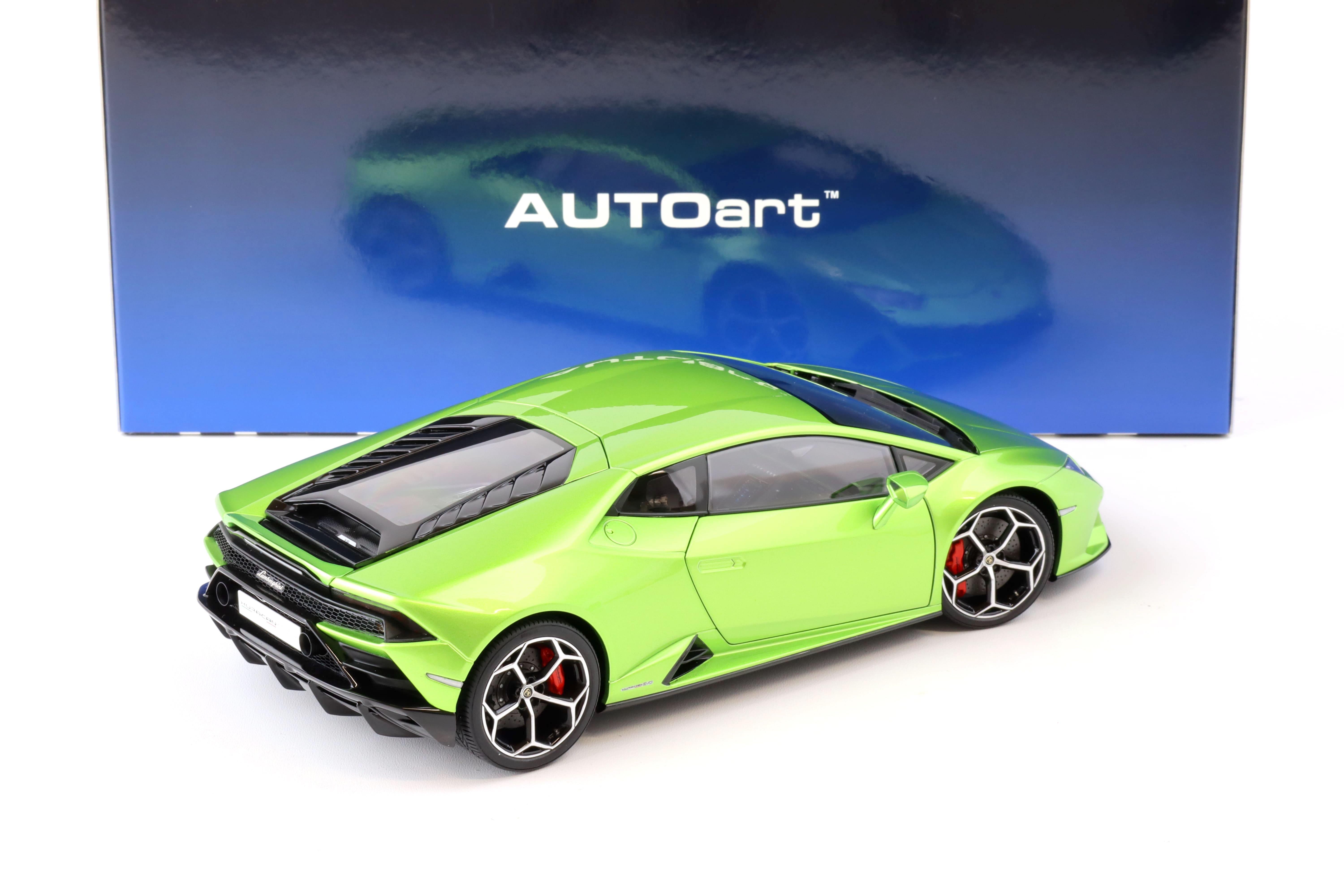 1:18 AUTOart Lamborghini Huracan Evo 2019 verde selvans green 79215