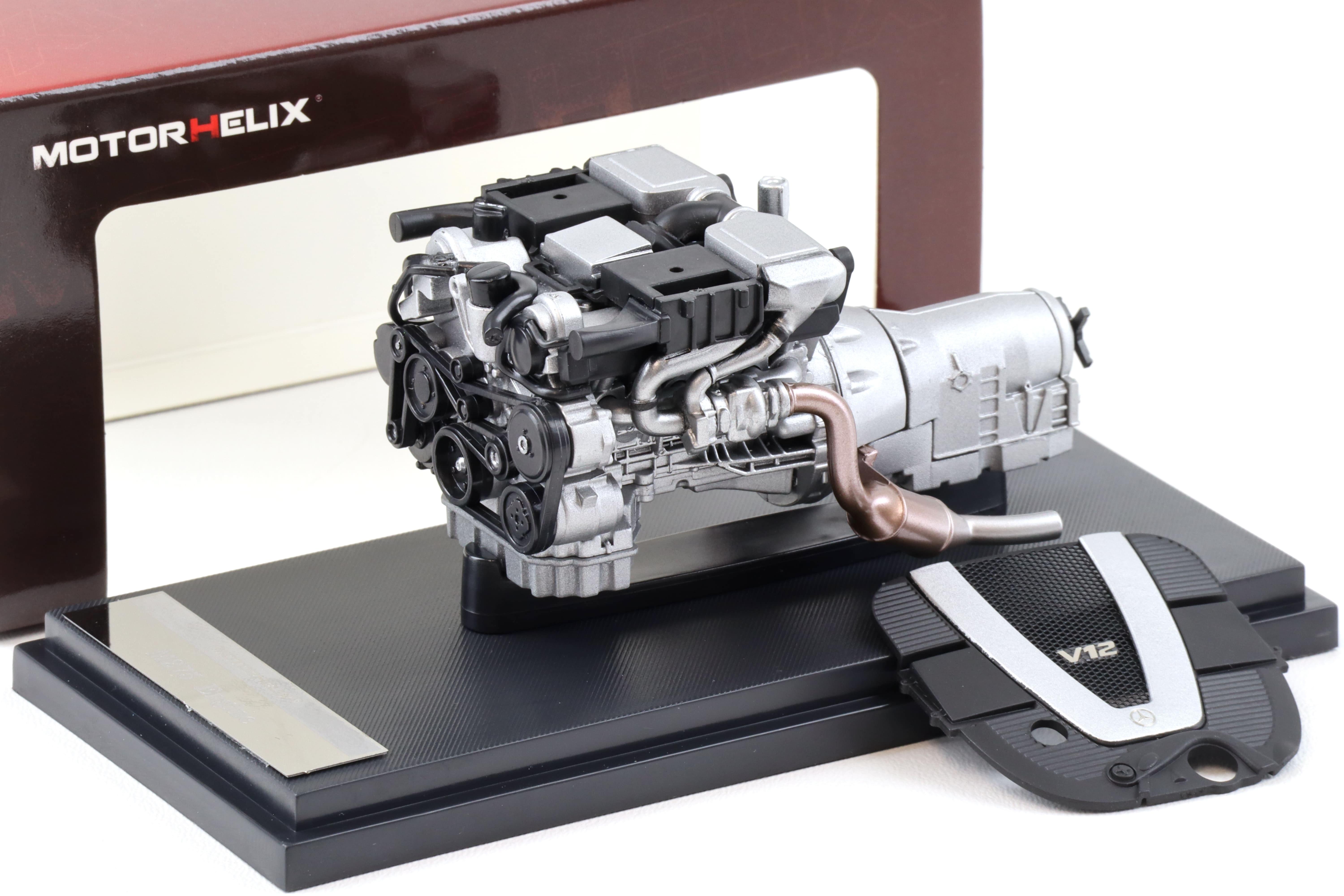 1:18 Motorhelix Zubehör Mercedes S-Class V12 M275 Motor Engine M90108