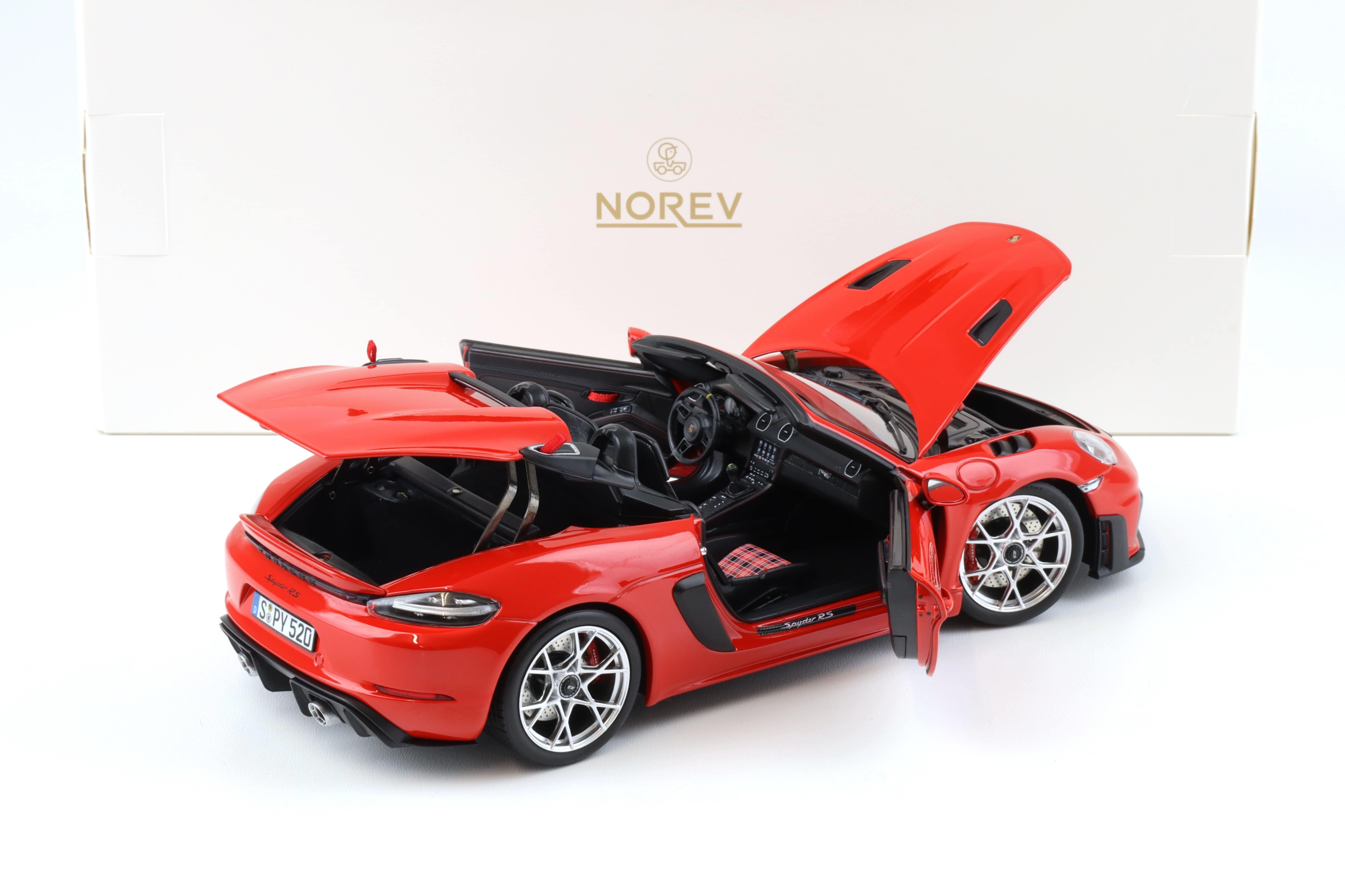 1:18 Norev Porsche 718 Spyder RS 2023 Guards red 