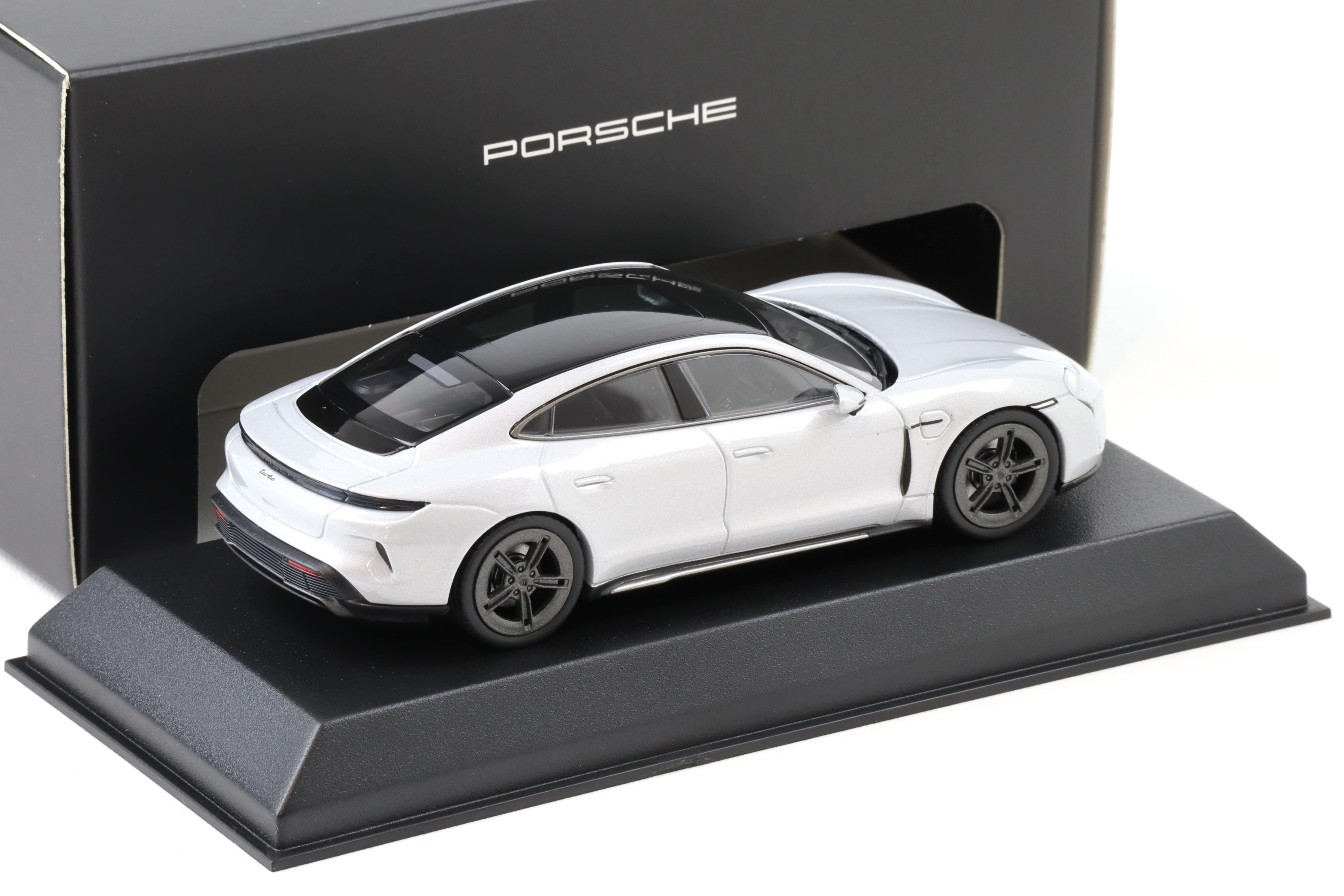 1:43 Norev Porsche Taycan Turbo (J1.2) Ice grey metallic WAP DEALER