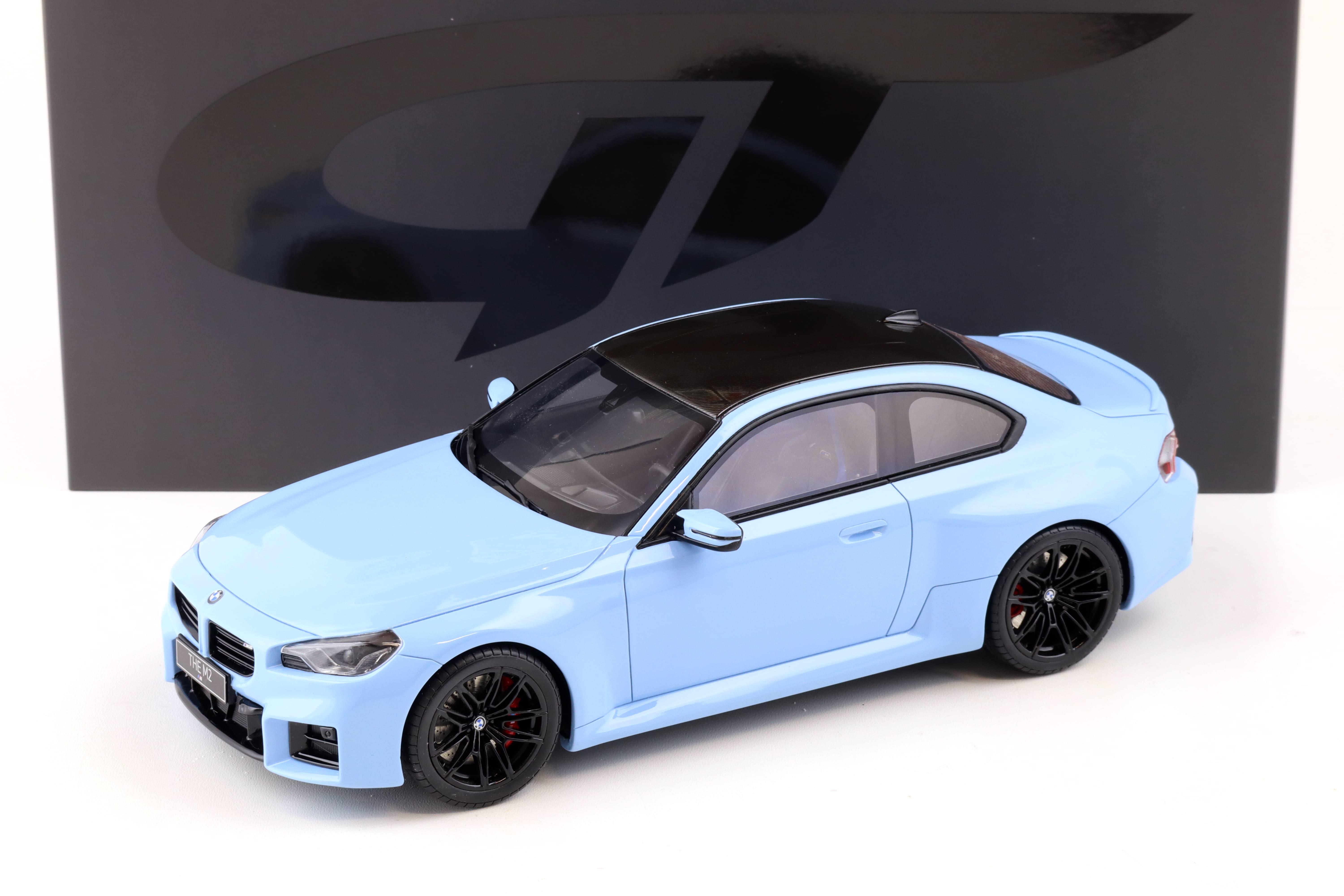 1:18 GT Spirit GT424 BMW M2 (G87) Coupe Zandvoort blue/ black wheels 2023
