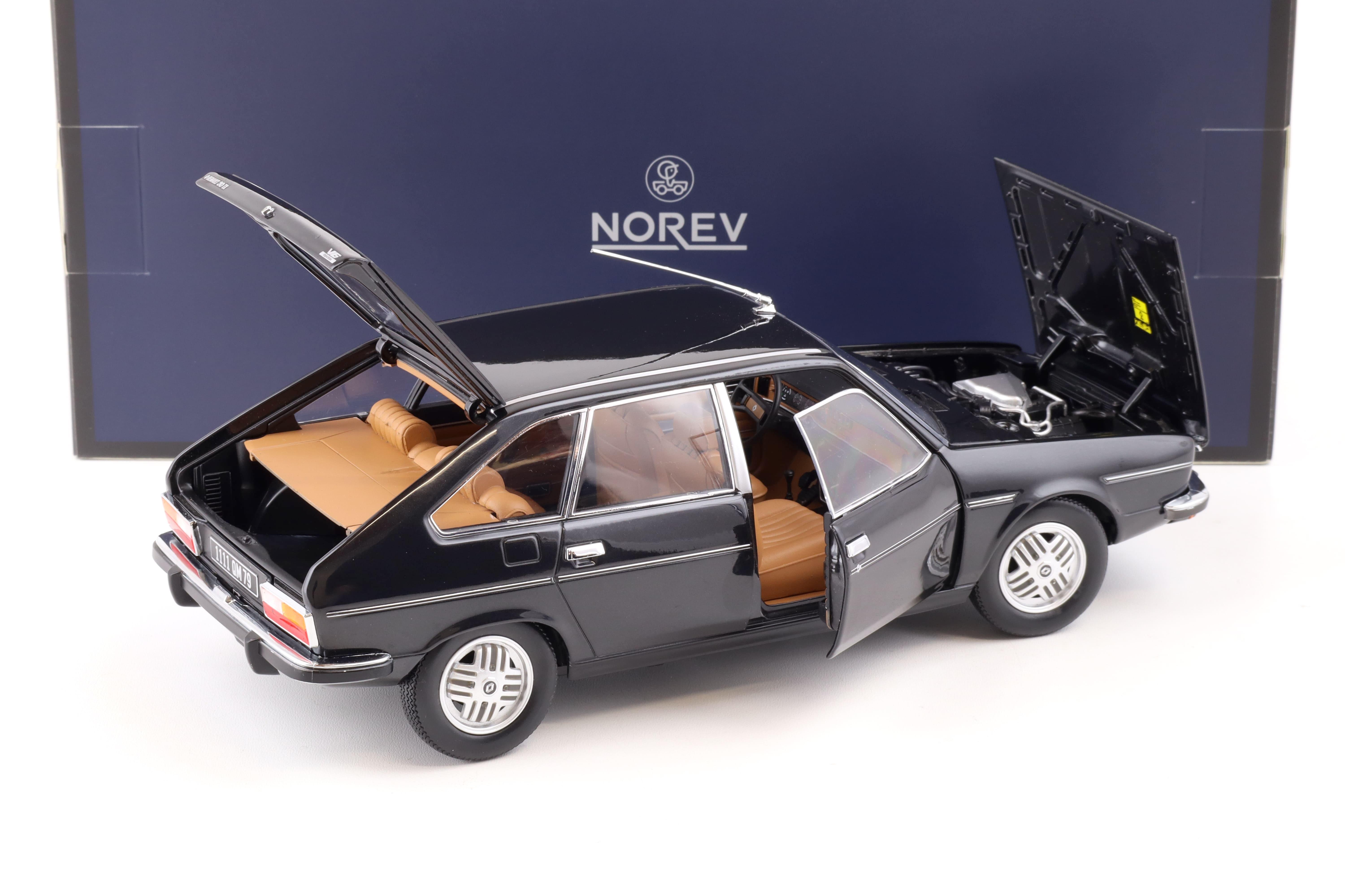 1:18 Norev Renault 30 TX 1979 black - Limited 200 pcs.