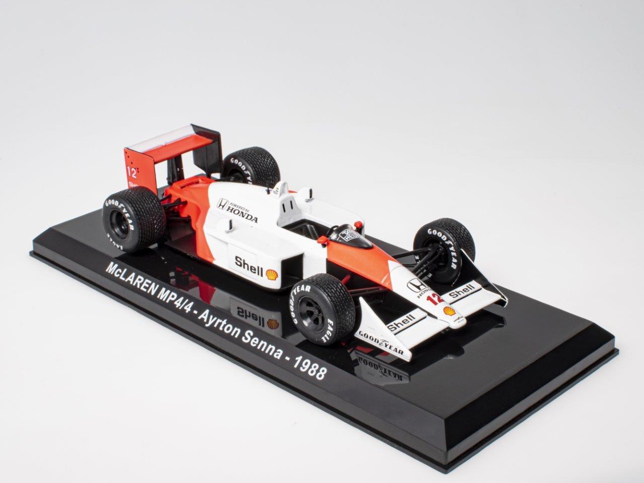 1:24 IXO Sonic Centauria Formula 1 F1 McLAREN MP4/4 Ayrton Senna 1988