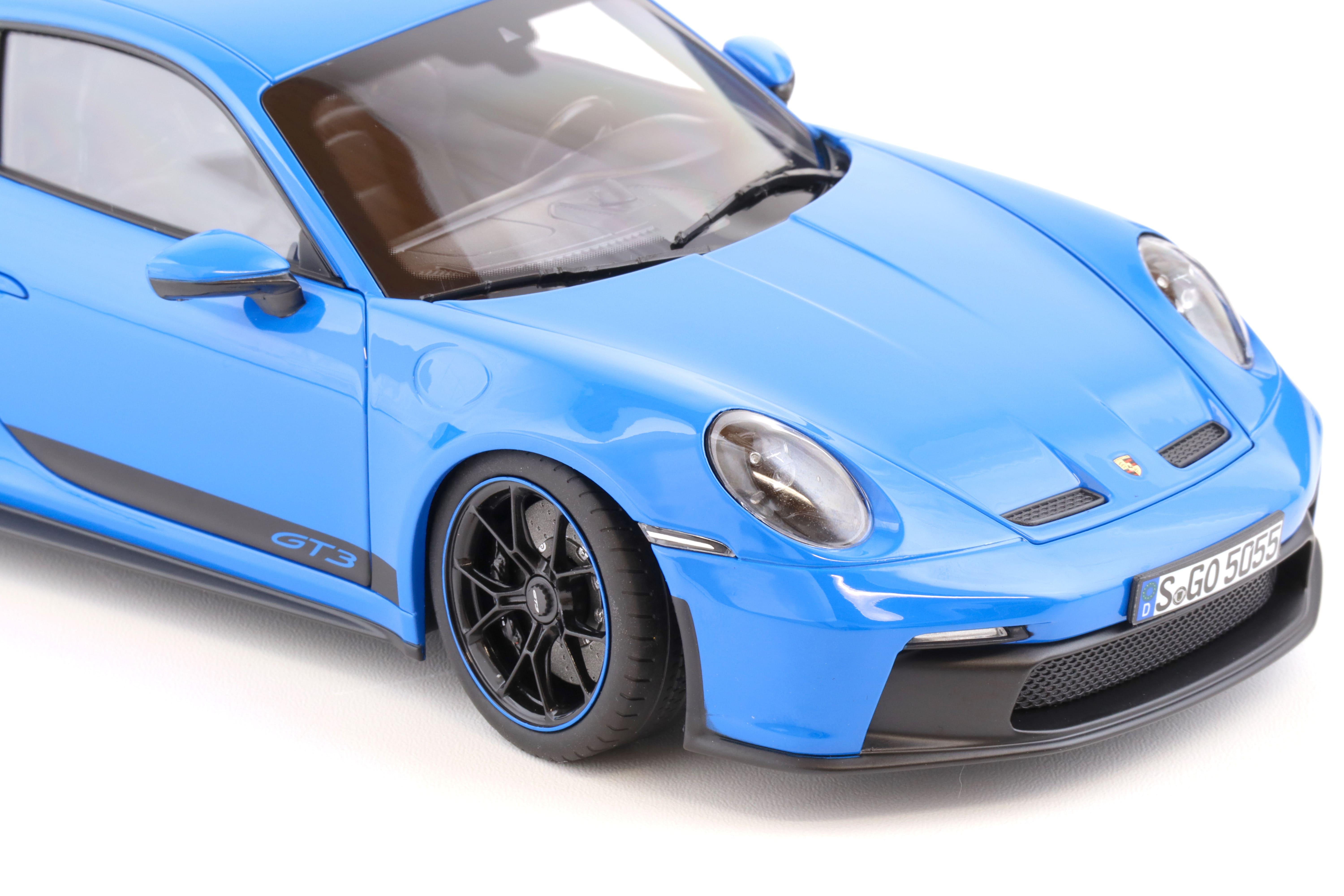 1:18 Norev Porsche 911 (992) GT3 Coupe Shark blue 2021 - Limited 504 pcs.