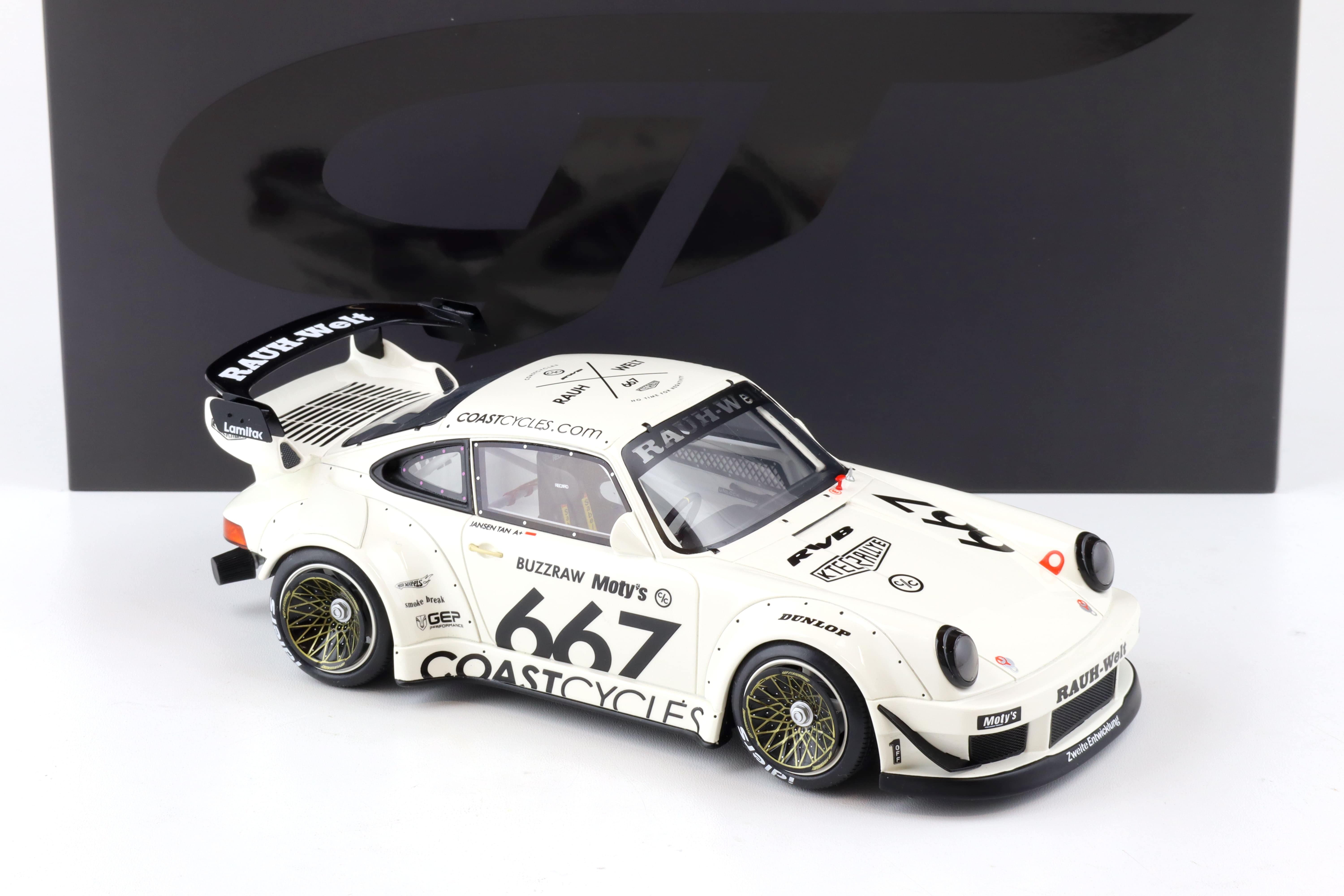 1:18 GT Spirit GT410 Porsche 911 (964) RWB RAUH-Welt Coast Cycle white 2023