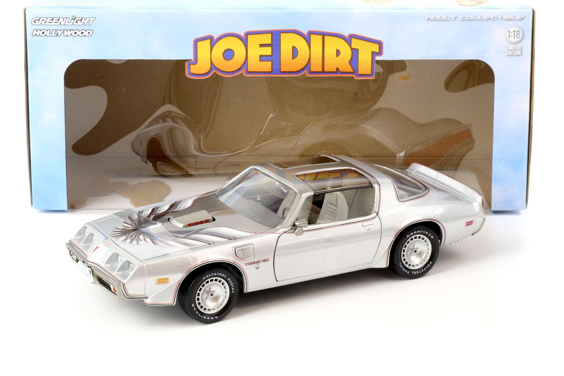 Greenlight Hollywood Joe Dirt 1979 Pontiac Firebird T/a 1:64 Plateado | Envío gratis Greenlight Hollywood Joe Dirt 1979 Pontiac Firebird T/a 1:64 Plateado | Envío gratis