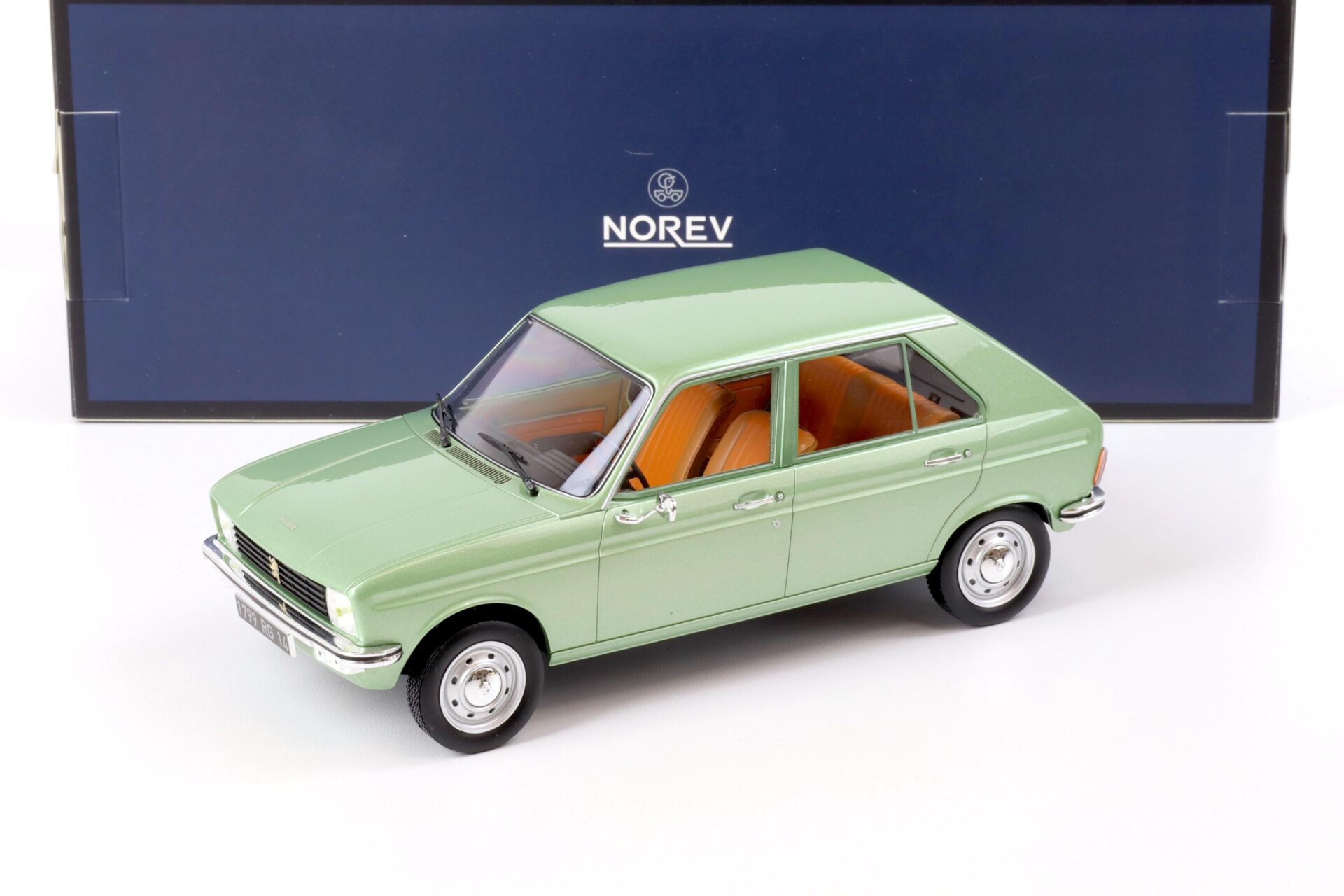 PEUGEOT 104 GL 1977 TÜRKIS-BLAU 1:18 NOREV (Neu und originalverpackt) in Suhr für CHF 71 - mit