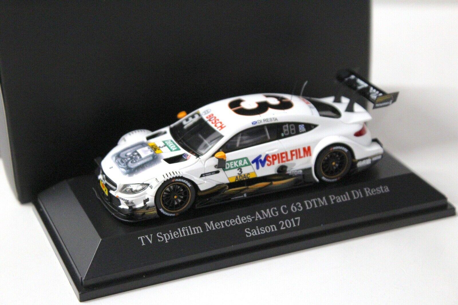 1:43 Spark Mercedes C63 AMG DTM 2017 Di Resta #3 DEALER