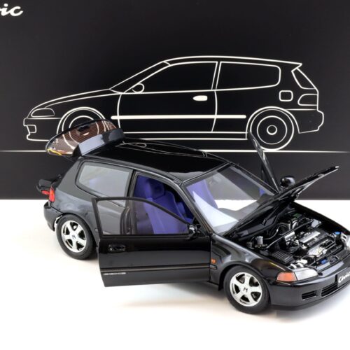 1:18 LCD Models Honda Civic SiR II (EG6) VTEC 1993 black with Lift LCD18018-BL