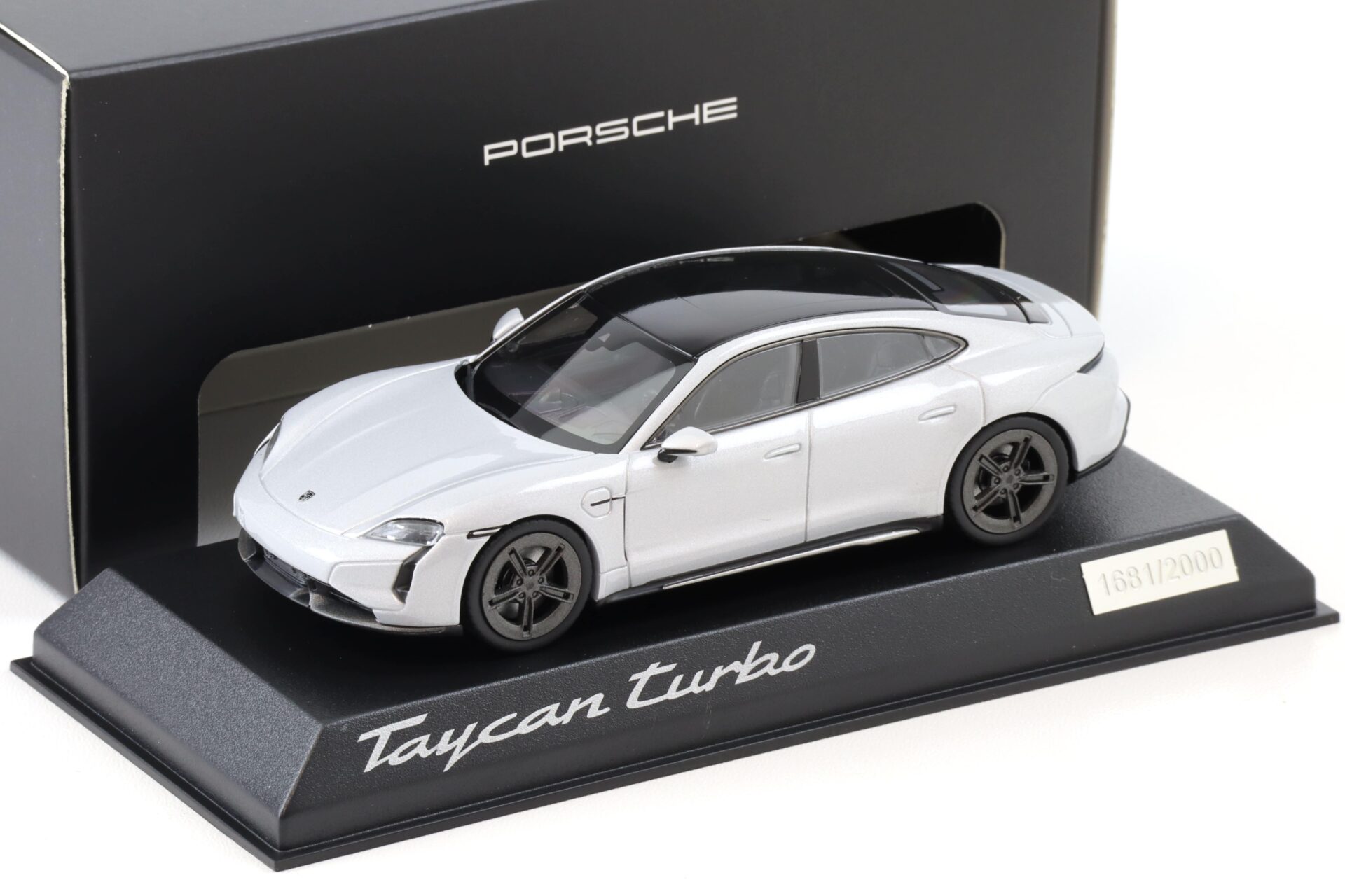 ID 101160 orig 1.jpg 1:43 Norev Porsche Taycan Turbo (J1.2) Ice grey metallic WAP DEALER