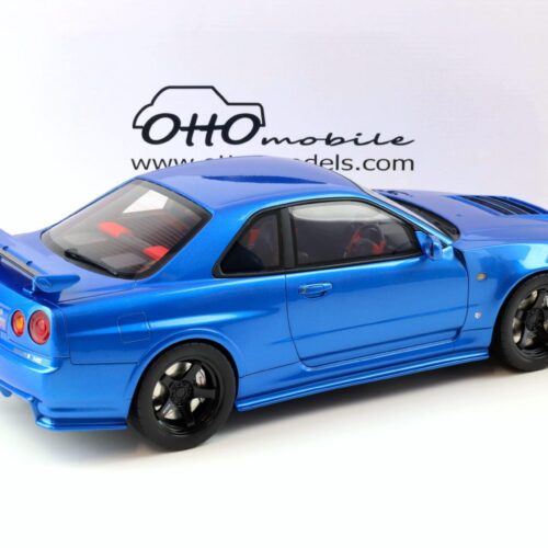 1:12 OTTO mobile G082 Nissan GT-R R34 Z-Tune Bayside blue metallic 2005
