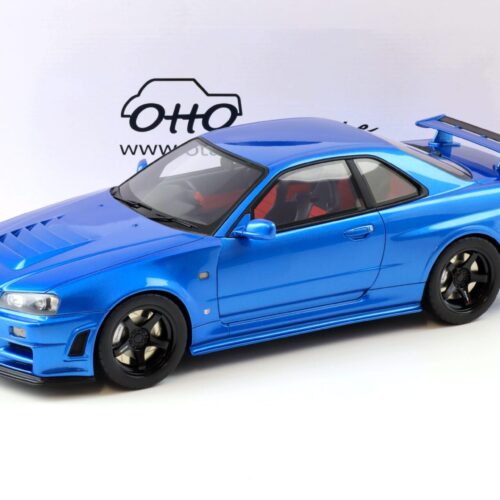 1:12 OTTO mobile G082 Nissan GT-R R34 Z-Tune Bayside blue metallic 2005