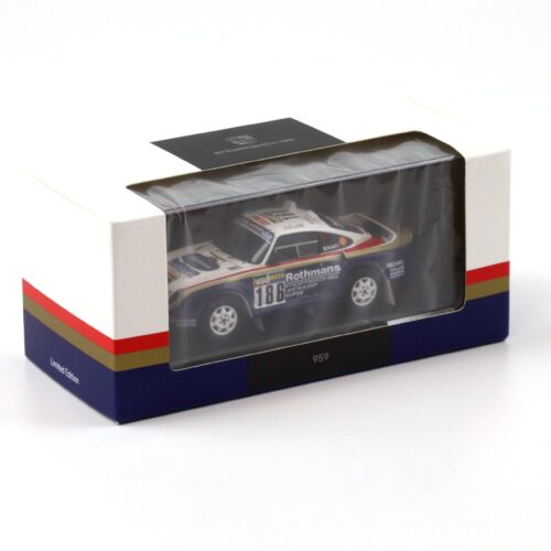 1:43 Spark Porsche 959 Paris-Dakar Rothmans Rally #186 WAP DEALER