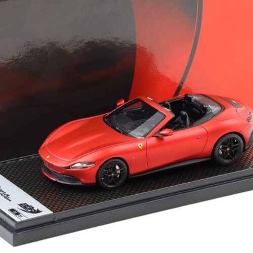 1:43 BBR Ferrari Roma Spider Enzo red metallic matt - Limited 21 pcs.