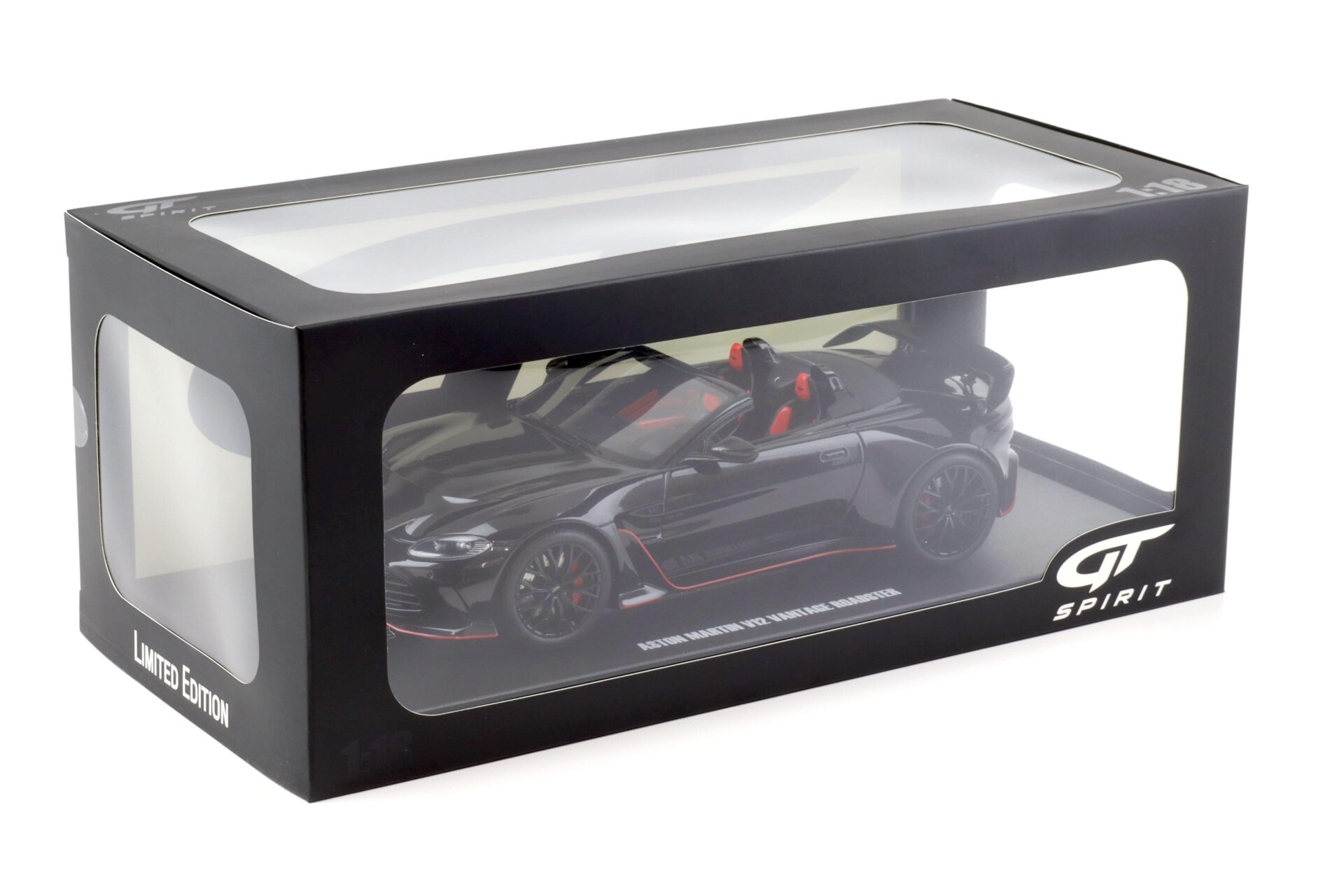 1:18 GT Spirit GT923 Aston Martin V12 Vantage Roadster Onyx black 2023