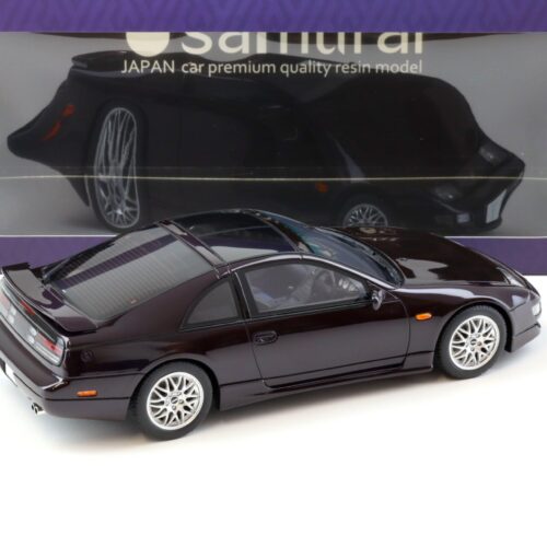 1:18 ES Kyosho Resin Nissan Fairlady Z Version R 2by2 purple KSR18028P - Imagen 3