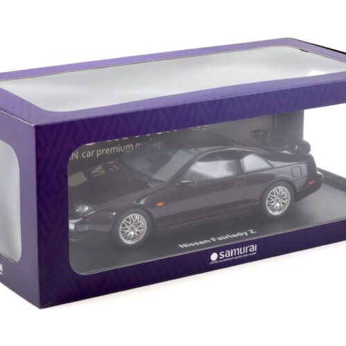1:18 ES Kyosho Resin Nissan Fairlady Z Version R 2by2 purple KSR18028P - Imagen 4