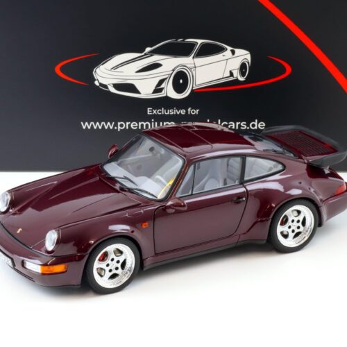 1:18 Norev Porsche 911 964 Turbo 3.6 Coupe 1993 Amethyst metallic - Limited 999 pcs.