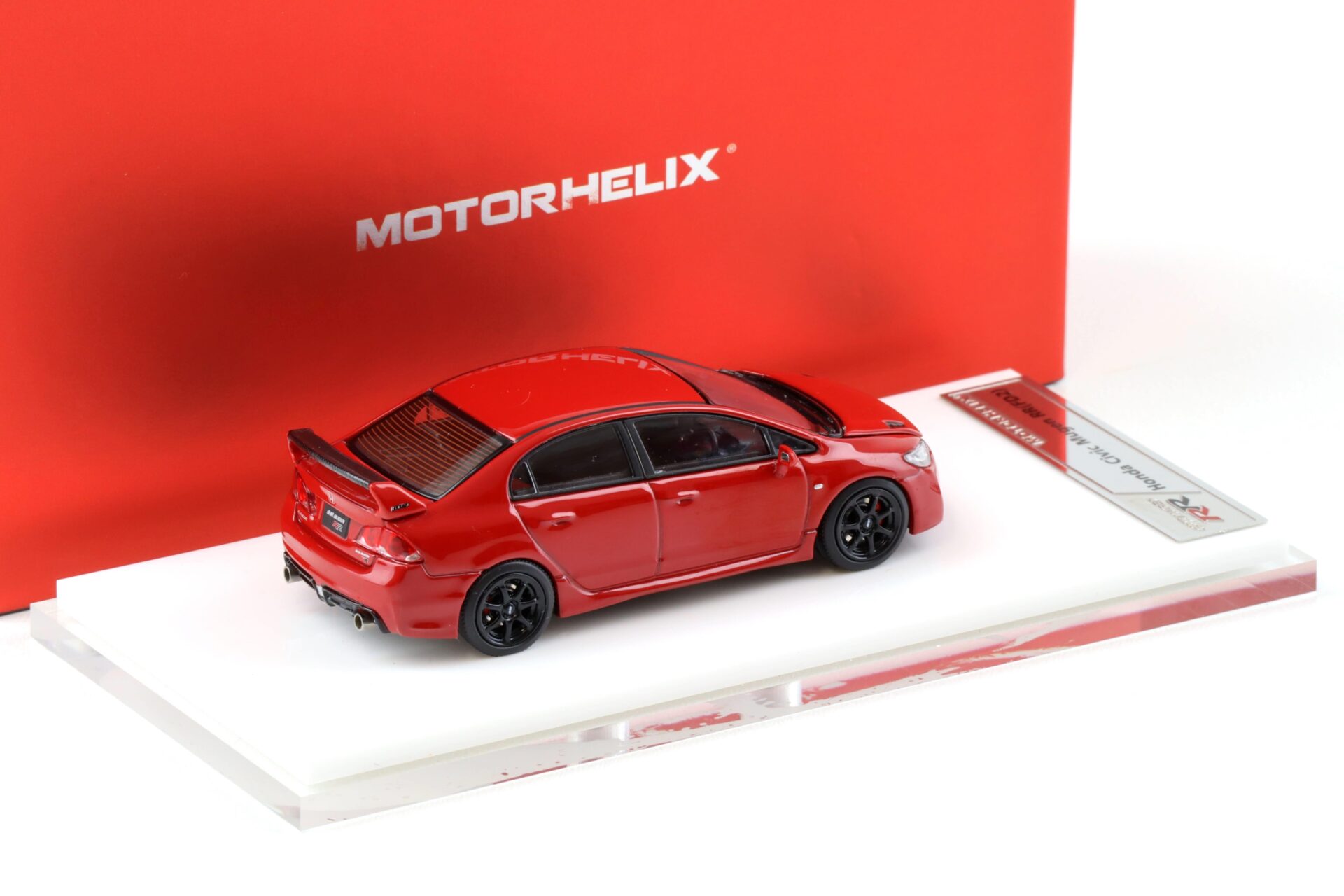 1:64 Motorhelix Honda Civic (FD2) Mugen RR Milano red M65410