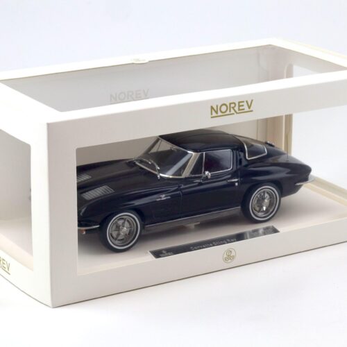 1:18 Norev Chevrolet Corvette Sting Ray Coupe 1963 Daytona blue - Limited 200 pcs.