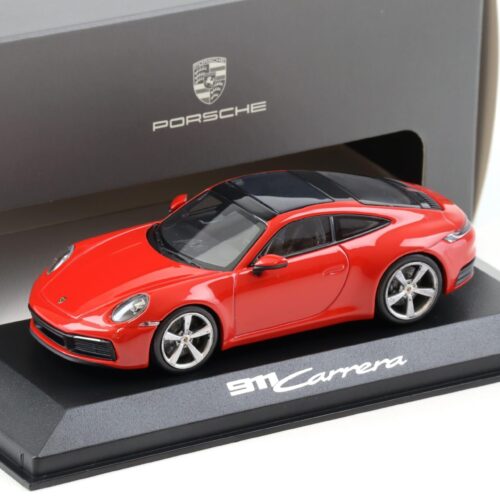 1:43 Minichamps Porsche 911 992 Carrera Coupe Indian red WAP DEALER