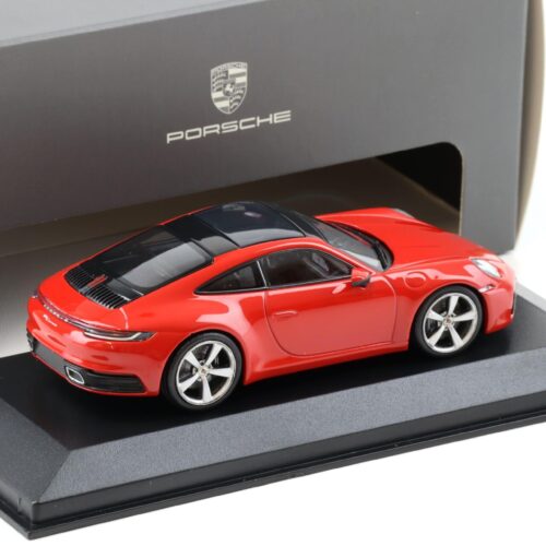 1:43 Minichamps Porsche 911 992 Carrera Coupe Indian red WAP DEALER