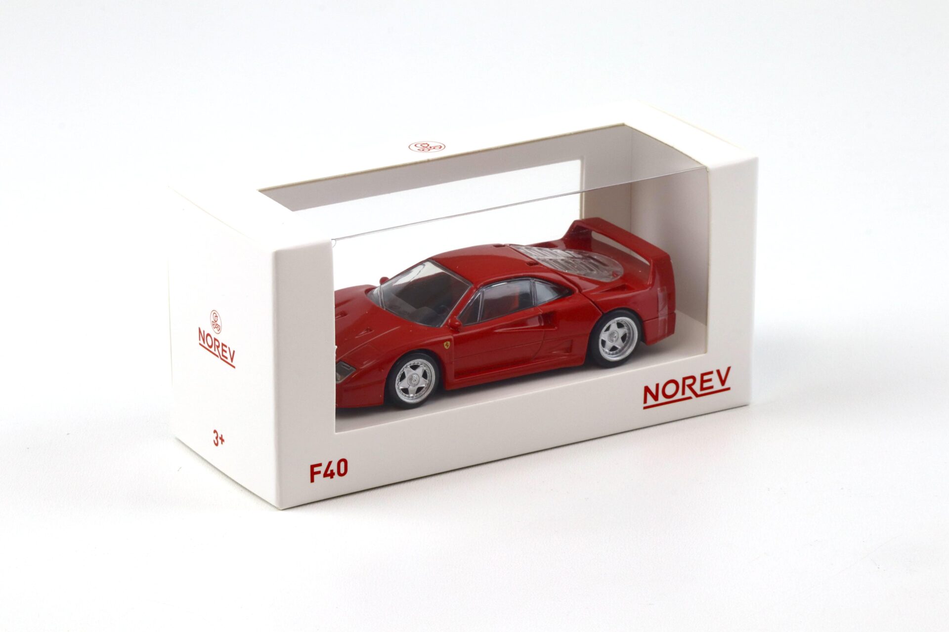 1:43 Norev Jet Car 1987 Ferrari F40 Coupe red 730001