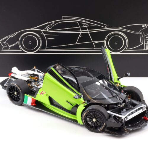 1:18 LCD Models Pagani Huayra R 2021 green/ Carbon LCD18012-GR
