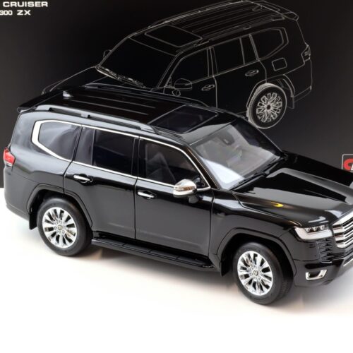 1:18 LCD Models Toyota Land Cruiser LC 300 ZX black LCD18013-ZX-BL