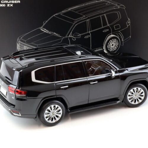 1:18 LCD Models Toyota Land Cruiser LC 300 ZX black LCD18013-ZX-BL