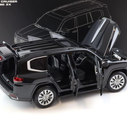 1:18 LCD Models Toyota Land Cruiser LC 300 ZX black LCD18013-ZX-BL