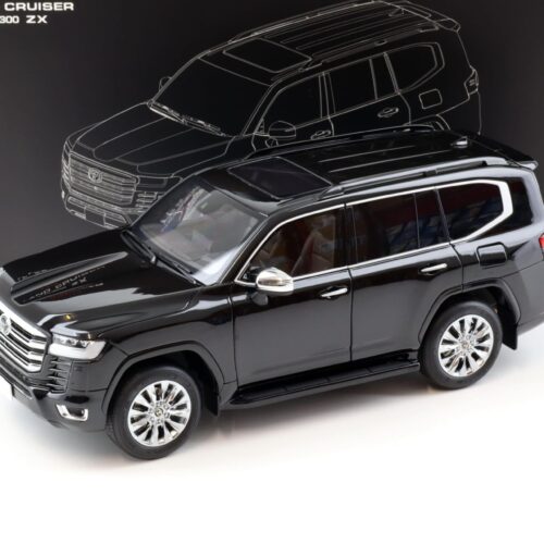 1:18 LCD Models Toyota Land Cruiser LC 300 ZX black LCD18013-ZX-BL