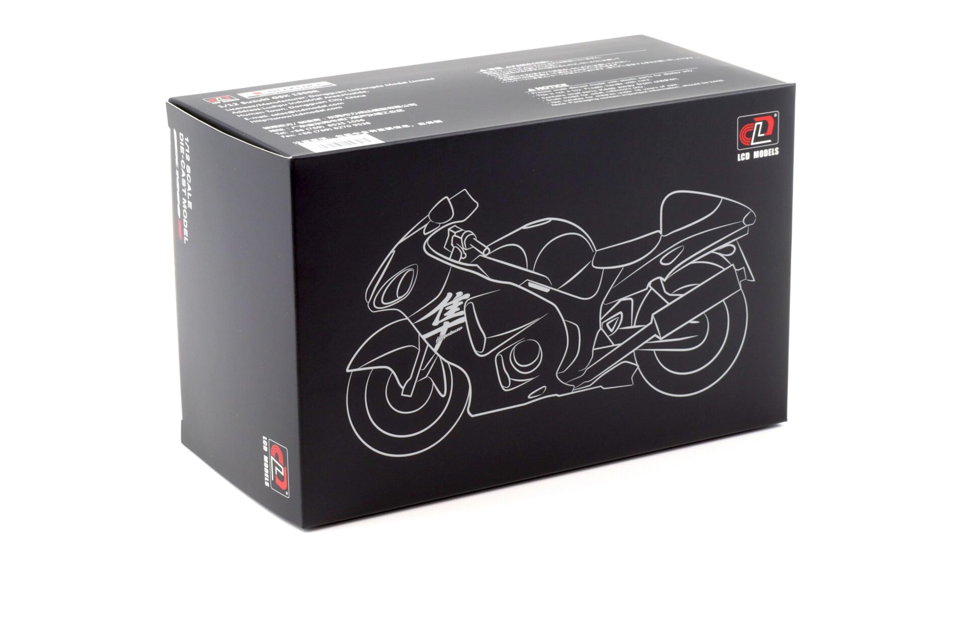 1:12 LCD Models Suzuki GSX 1300R black LCD-M04-BL