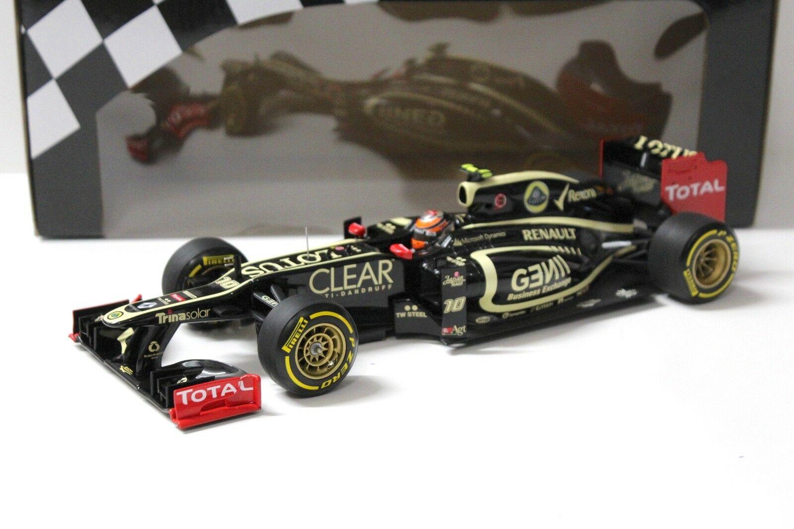 1:18 Minichamps Lotus F1 Renault E20 R.Grosjean 2012