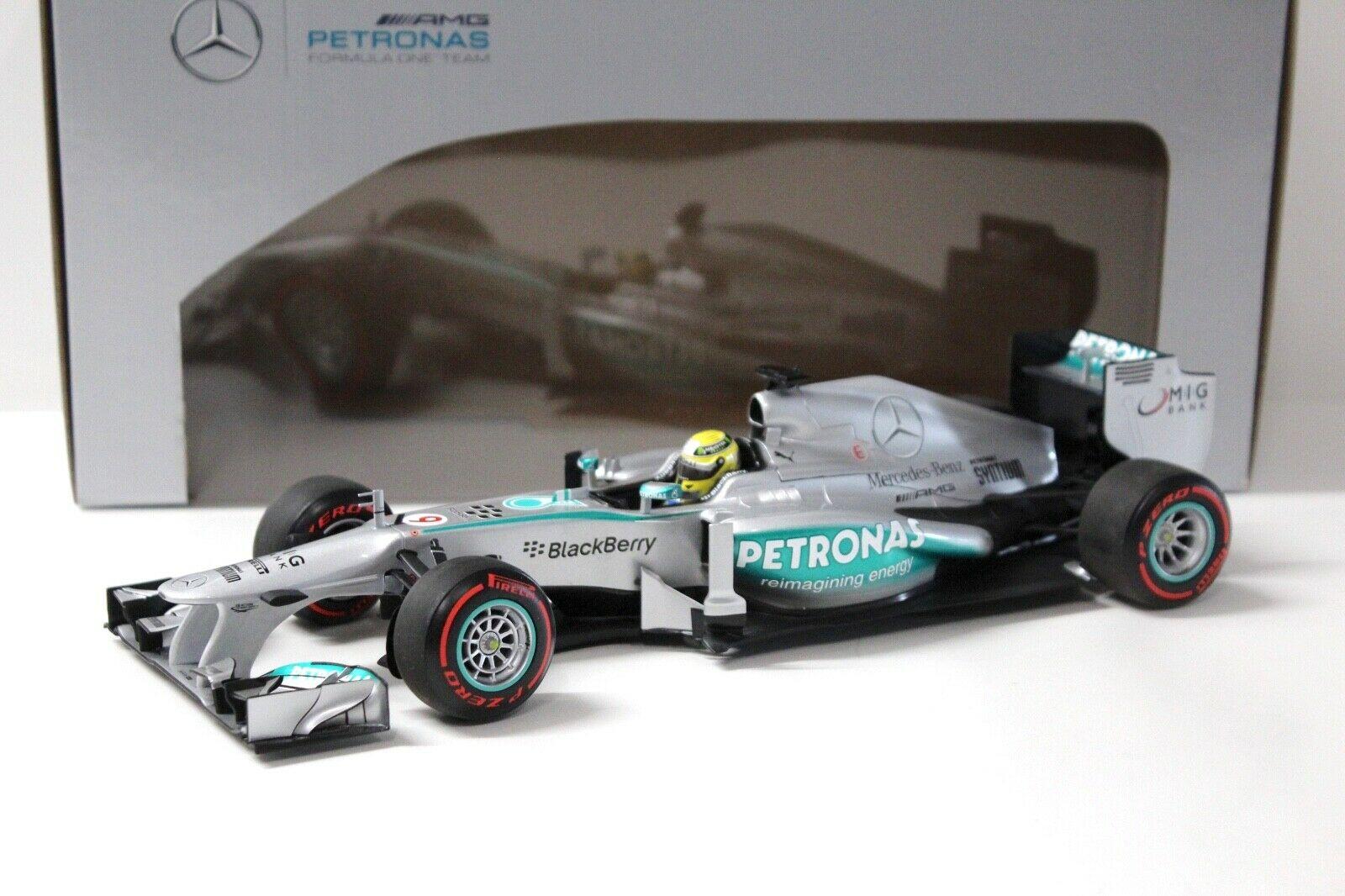 ID 31438 orig 1.jpg 1:18 Minichamps Mercedes F1 AMG Petronas W04 Rosberg Monaco GP Winner 2013