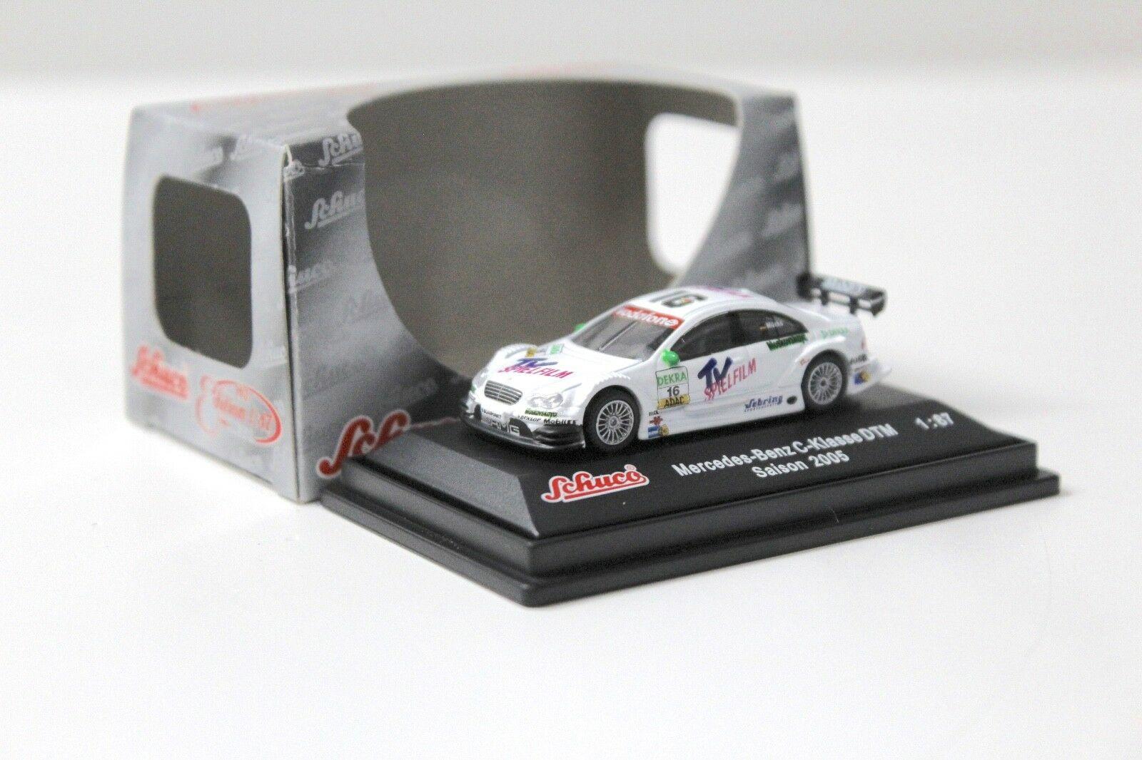 ID 32311 orig 1.jpg 1:87 Schuco Mercedes Benz C-Klasse DTM 2005 "MÜCKE" #16