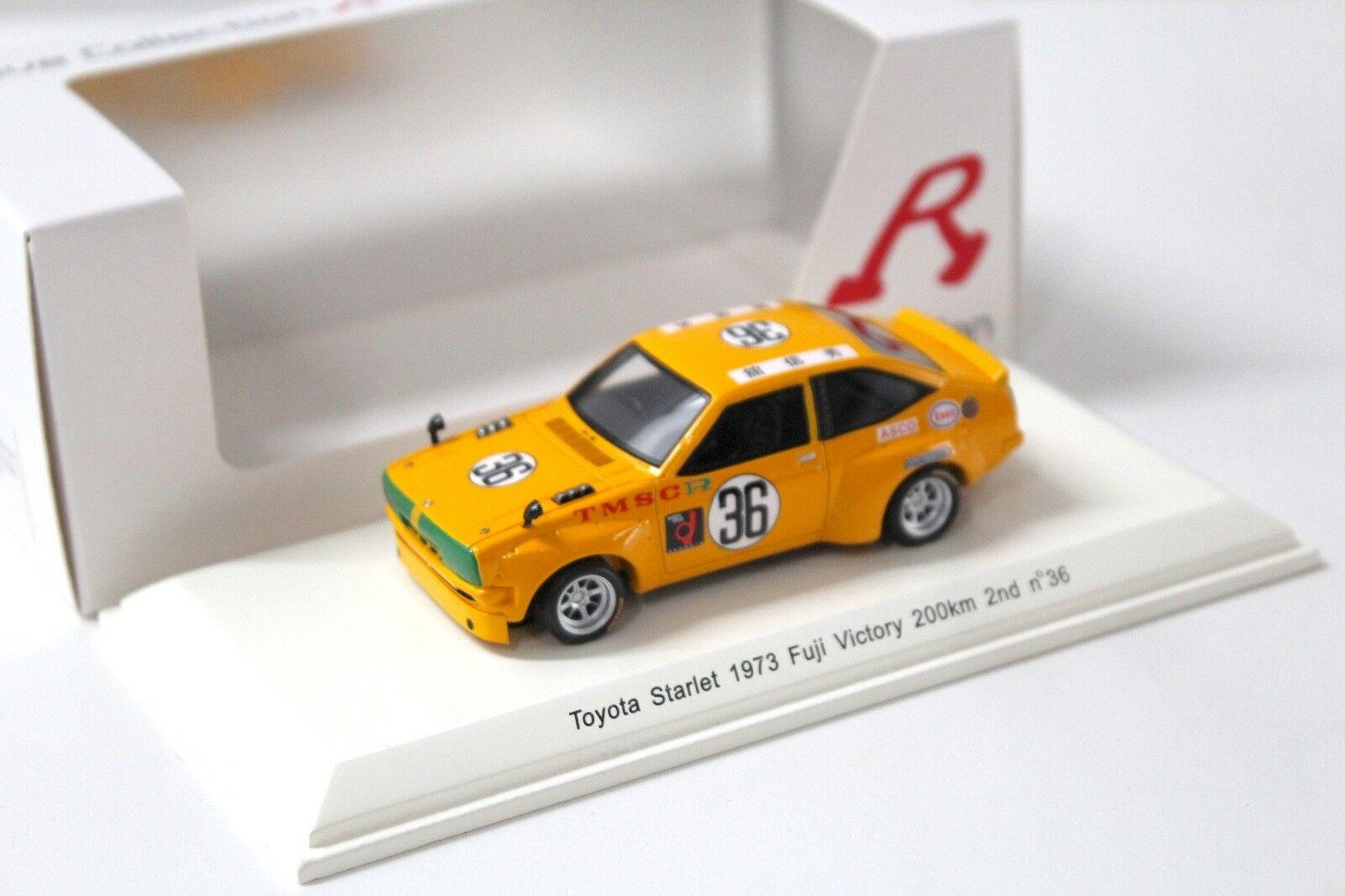 ID 32414 orig.jpg 1:43 Spark Toyota Starlet 1973 Fuji Victory 200km #36 orange