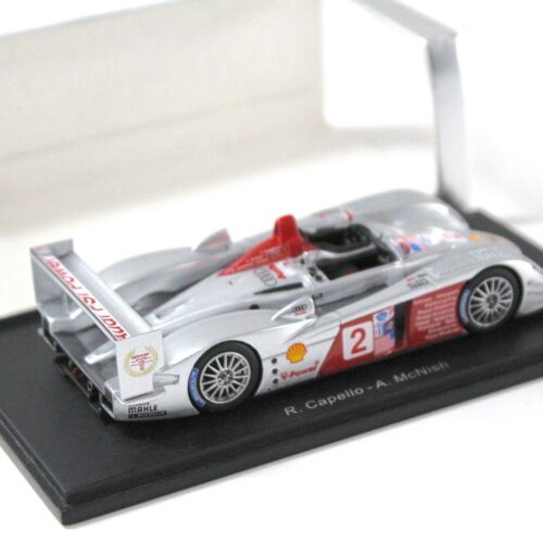 1:43 Spark Audi R8 "LAST RACE" #2 Winner Lime Rock #2 ALMS