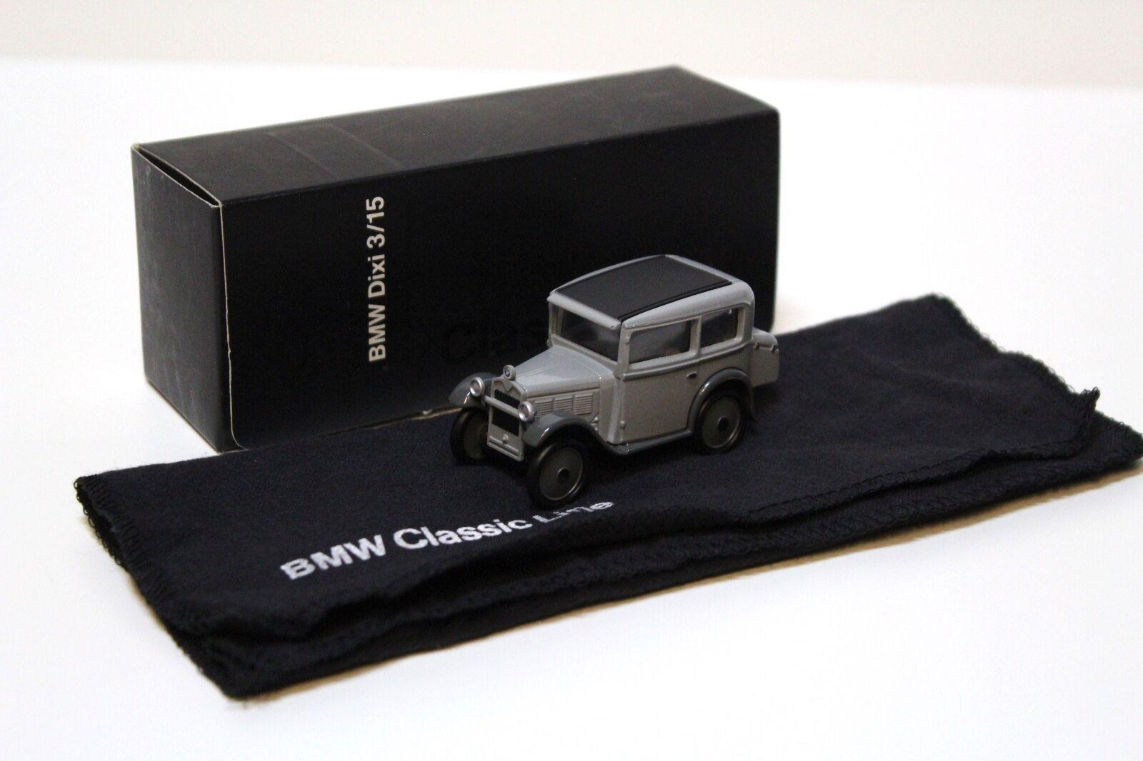 ID 32532 orig 1.jpg 1:43 Schuco BMW Dixi 3/15 grey *Classic-Line* DEALER VERSION
