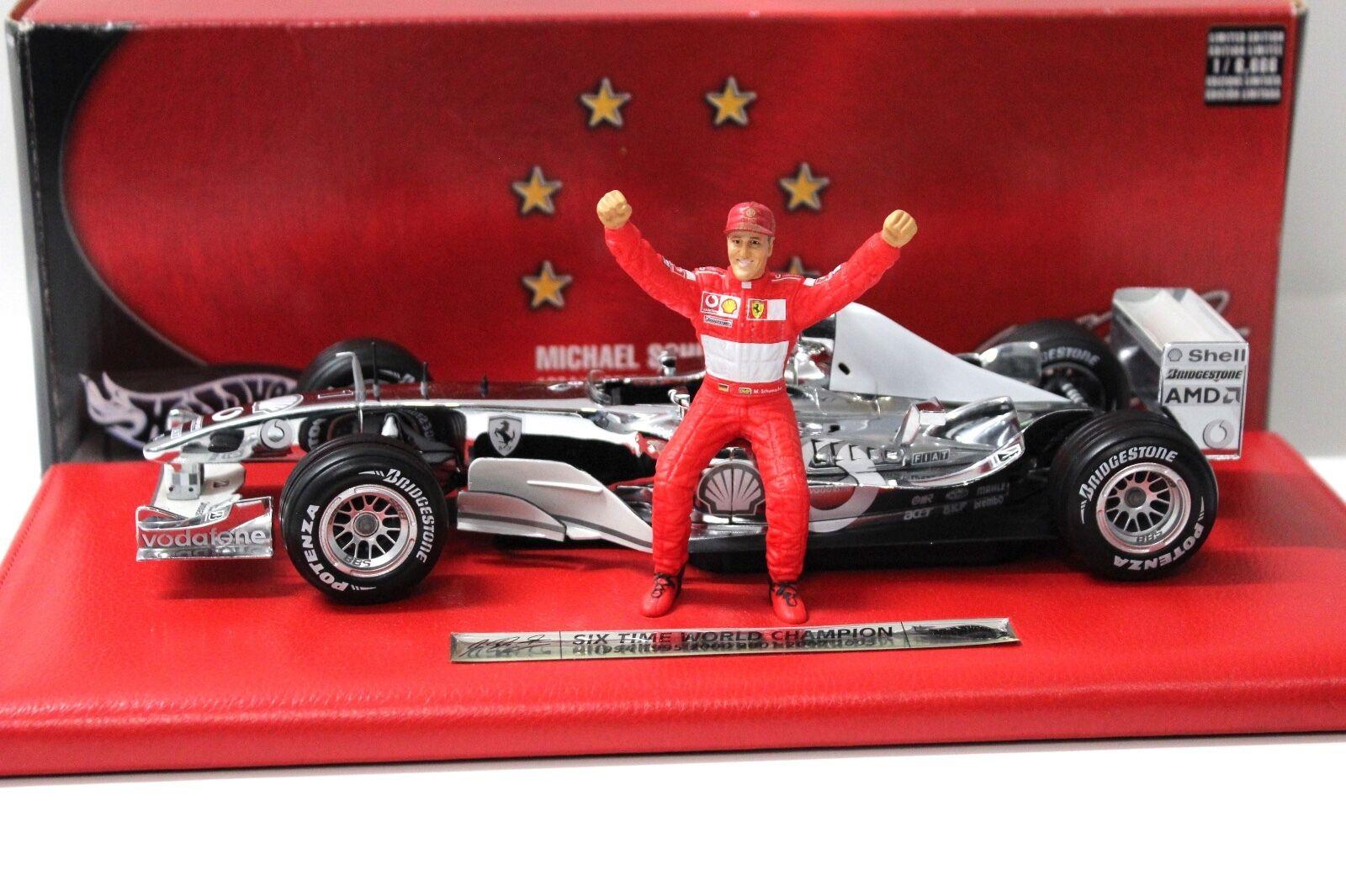 ID 32850 orig.jpg 1:18 Hot Wheels Ferrari F2003 SIX Time World Champion CHROM EDITION