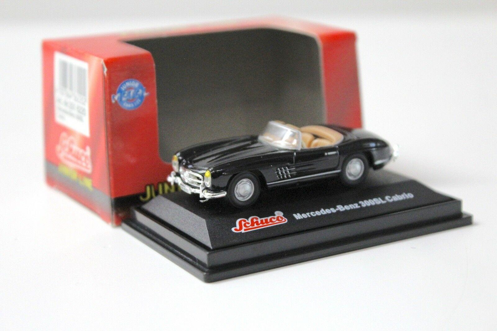 ID 33002 orig 1.jpg 1:72 Schuco Mercedes Benz 300SL Cabrio black