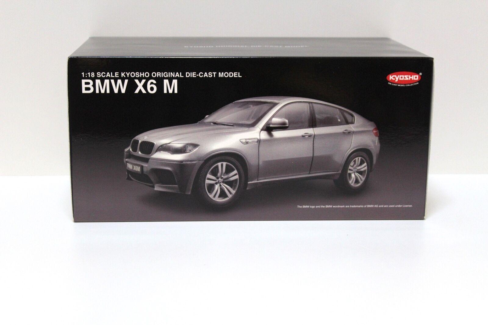 1:18 Kyosho BMW X6M (E71) grey 2009