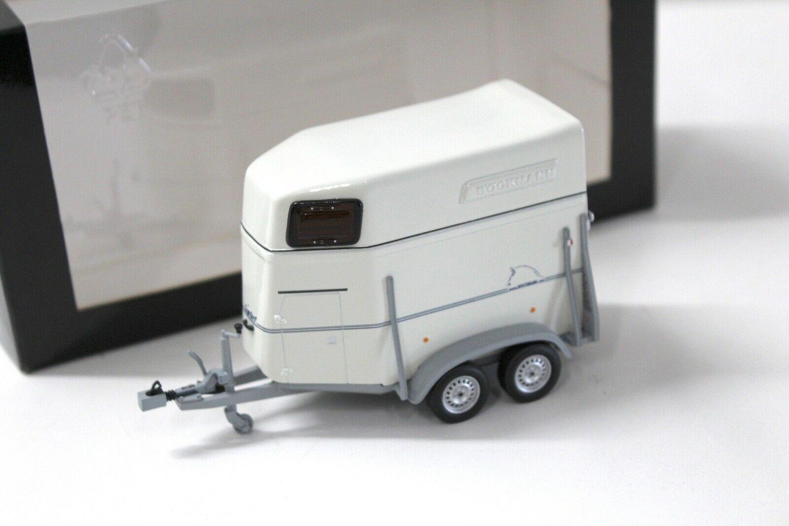 ID 33761 orig 2.jpg 1:43 Minichamps Pferde- Anhänger Horse Trailer Boeckmann