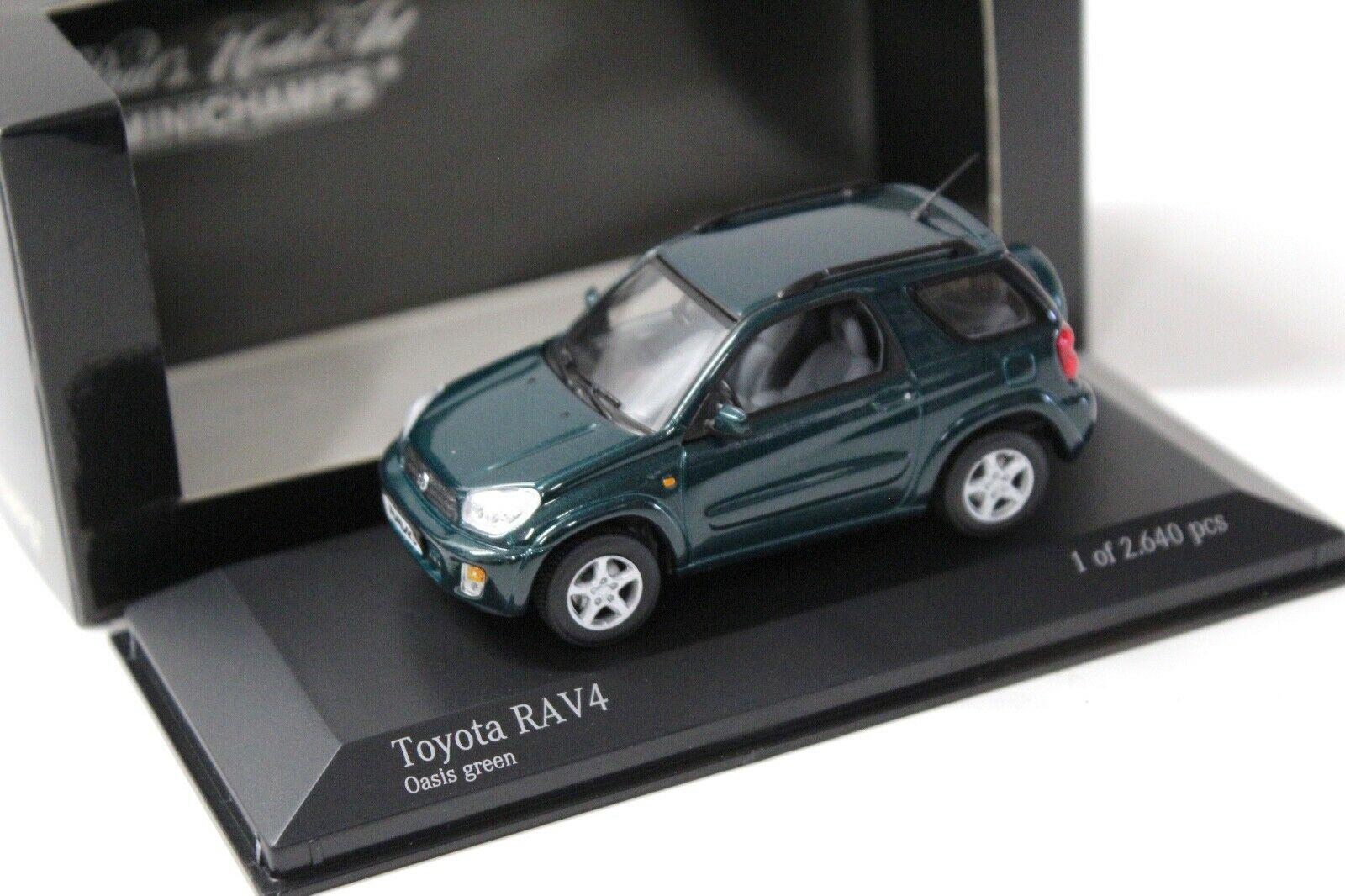 1:43 Minichamps Toyota RAV4 Oasis green 2000