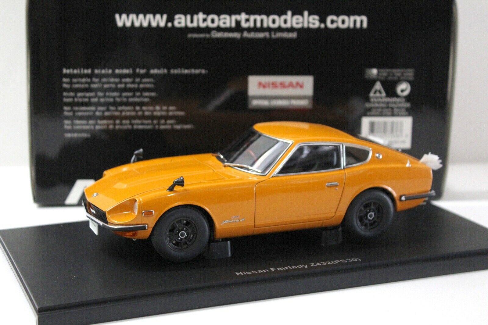 ID 33829 orig 1.jpg 1:18 AUTOart Nissan Fairlady Z432 (PS30) RHD orange