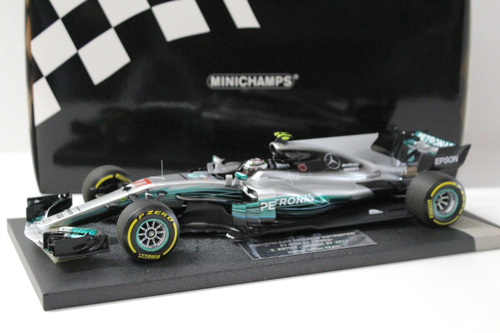 ID 33833 orig 1.jpg 1:18 Minichamps Mercedes AMG Petronas F1 W08 EQ Bottas China GP 2017